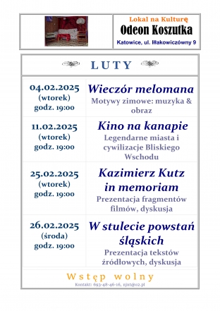 ODEON w lutym